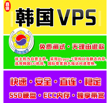 韩国VPS配置2048M申请，海外搜索引擎